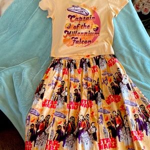 Star Wars, Captain of the Millennium Falcon Shirt & skirt